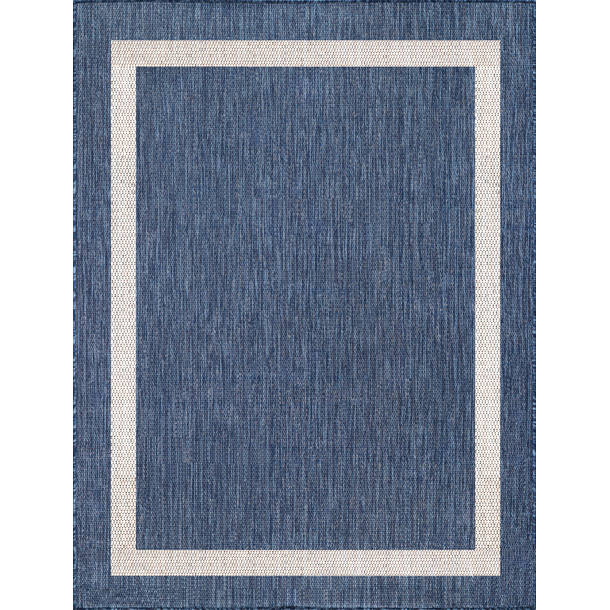 Ebern Designs Akeira Blue Indoor/Outdoor Rug & Reviews Wayfair Canada